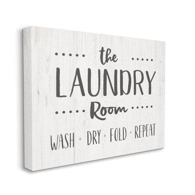 "Laundry Room Wash"