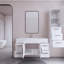 Ensemble de meuble-lavabo simple mural 47 po Bastos-693851931