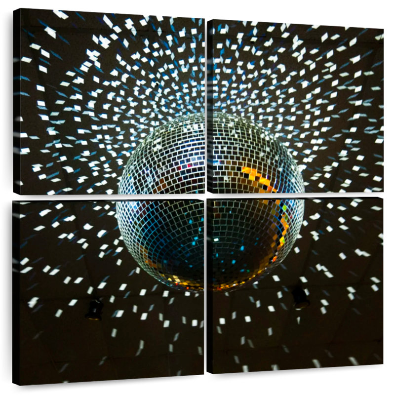 Abarca Disco Ball Lights, 38" H x 38" W