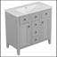 Ensemble de meuble-lavabo simple avec plateau 35,98 Samiha-2033016732