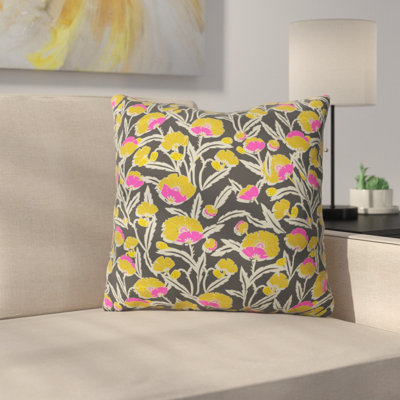 Holli Zollinger Floral Square Pillow Cover & Insert