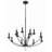 Zachiah 12 Light Black Chandelier