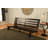 Higden Full 75" Wide Carson Java Futon with Mattress-88136026