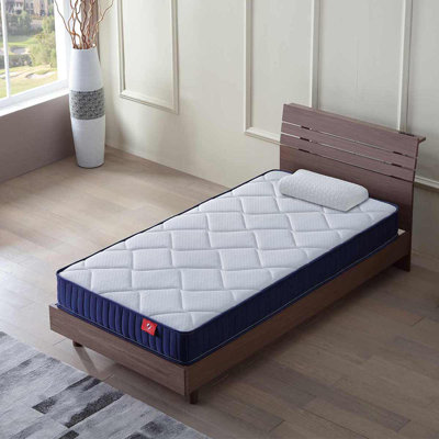 Matelas simple de 6 pouces en tissu respirant et matelas moelleux dans une boîte