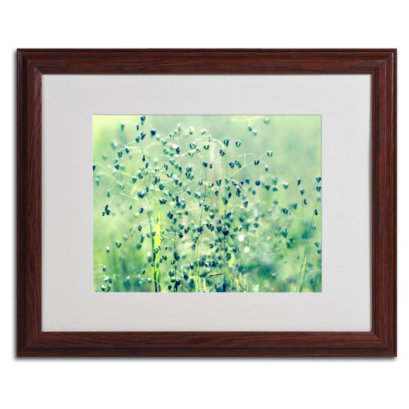 " Spring Notes " by Beata Czyzowska Young, 16" H x 20" W x 0.5" D, Brown