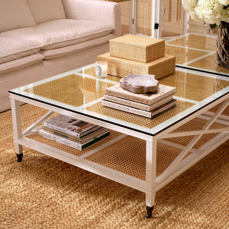 Bahamas Glass Coffee Table