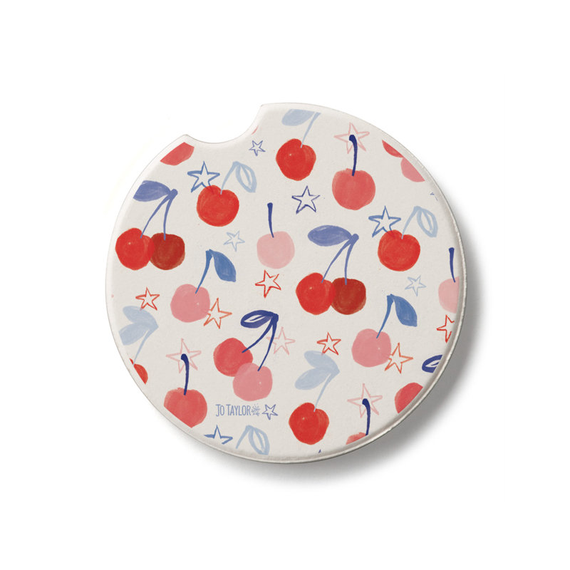 Sous-verre Cherry Stars