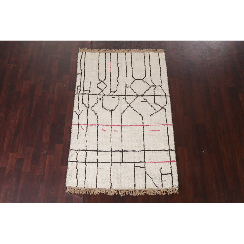 Tapis noué à la main unique en son genre
