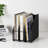 Mesh Magazine File Holder, Desk Organizer File Folder Document Rack For Office Organization And Storage, 3 Vertical Compartments, Black