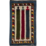 Vintage One-of-a-Kind Rectangle 5'7" X 9'1" Hand Knotted Area Rug