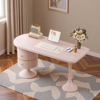 Modern Light Luxury Durable Thick Irregular Desk