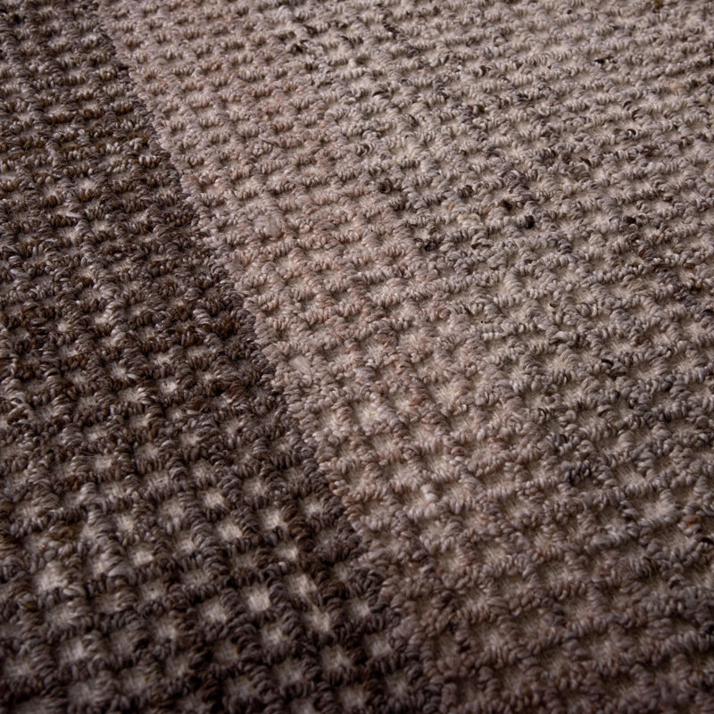Tapis en laine / polyester recyclé, Rectangle 5 pi x 7 pi 9 po