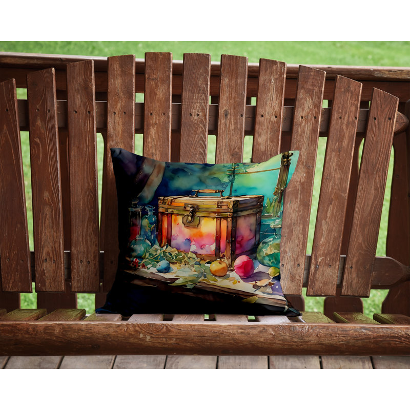 Coussin décoratif intérieur / extérieur Nautical, H 14 po x l 14 po
