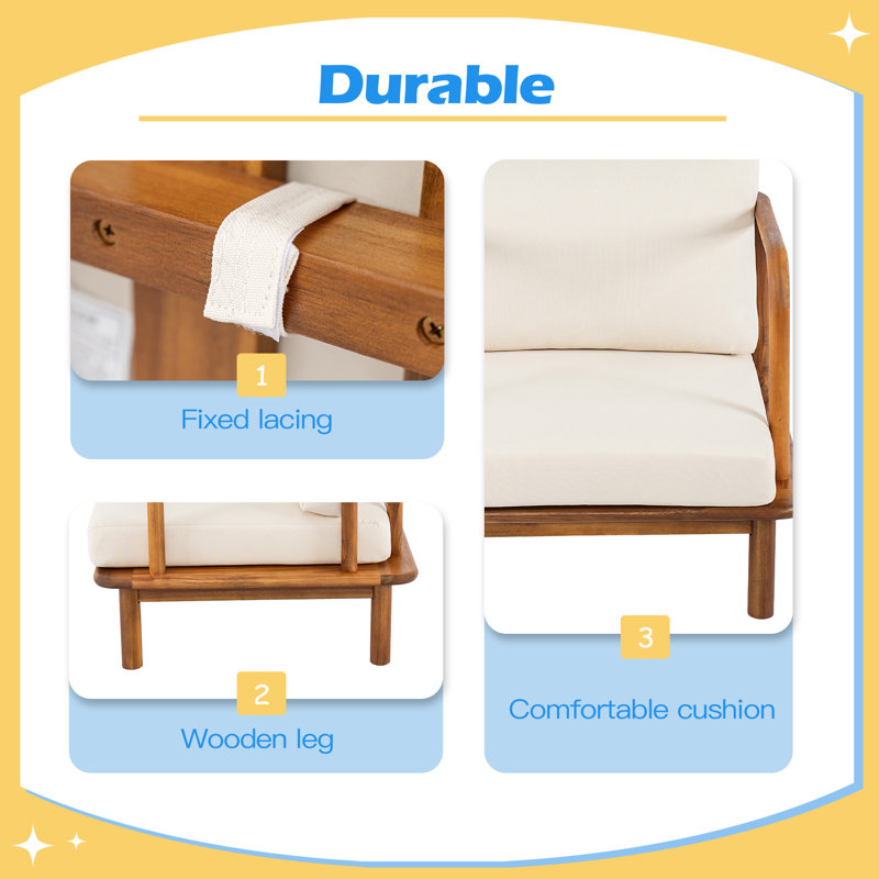 Fauteuil club avec coussin