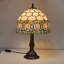 Lampe de table Art Deco Floral