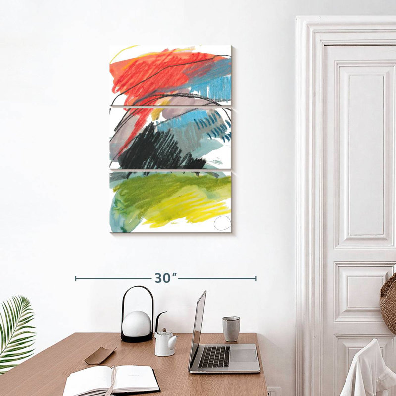 Abstract Landscape No. 40, 32" H x 20" W