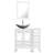 Goudelock 36'' Single Bathroom Vanity with Manufactured Wood Top-36717245-36717244