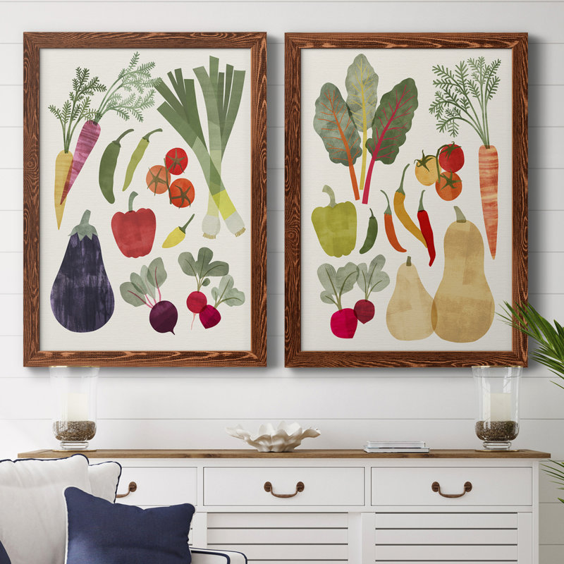 «Garden Offrant I», toile encadrée de qualité supérieure - prête à être accrochée, Toile encadrée érable