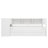 Twin Size Wood Daybed with Trundle, Storage Drawers & Side Shelves, Day Bed with Desk, No Box Spring, White-938657227-938657228