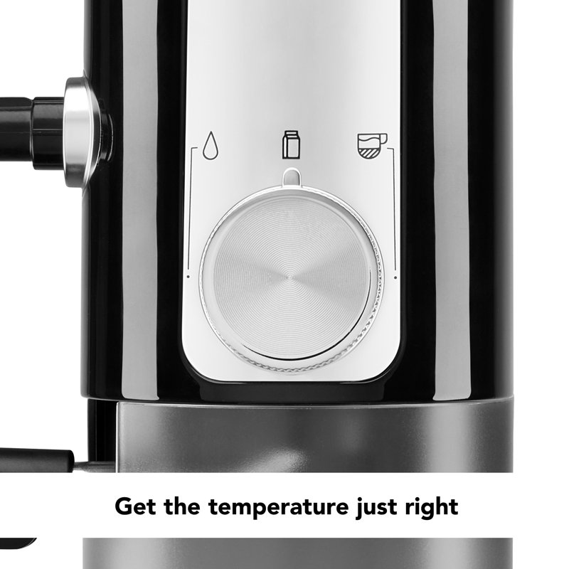 KitchenAid® Metal Automatic Milk Frother Attachment, Onyx Black