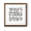 Mixed signaux VIII-reproduction d’art sur papier encadrée-1203249863-1203249856