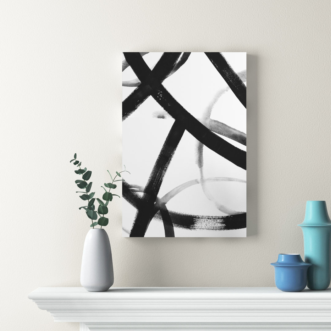 Monochrome Ripple II by Grace Popp - Painting