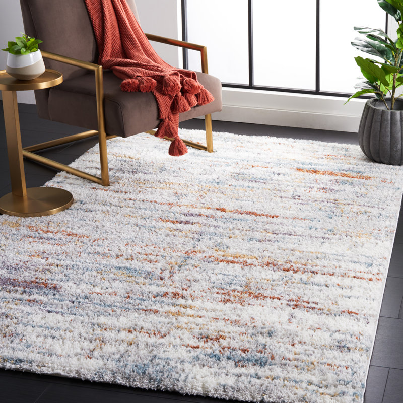 Jouji Performance Abstract Rug, Rectangle 8' x 10'