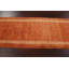 Tapis orange noué à la main de conception unique 2 pi 10 po x 9 pi 0 po