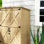 Abri de jardin en bois Outsunny