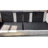 56.9'' Upholstered Convertible Sleeper Sofa with USB and Side Pocket-584877611