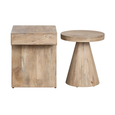 Allure III 2 Piece Nesting Table Set