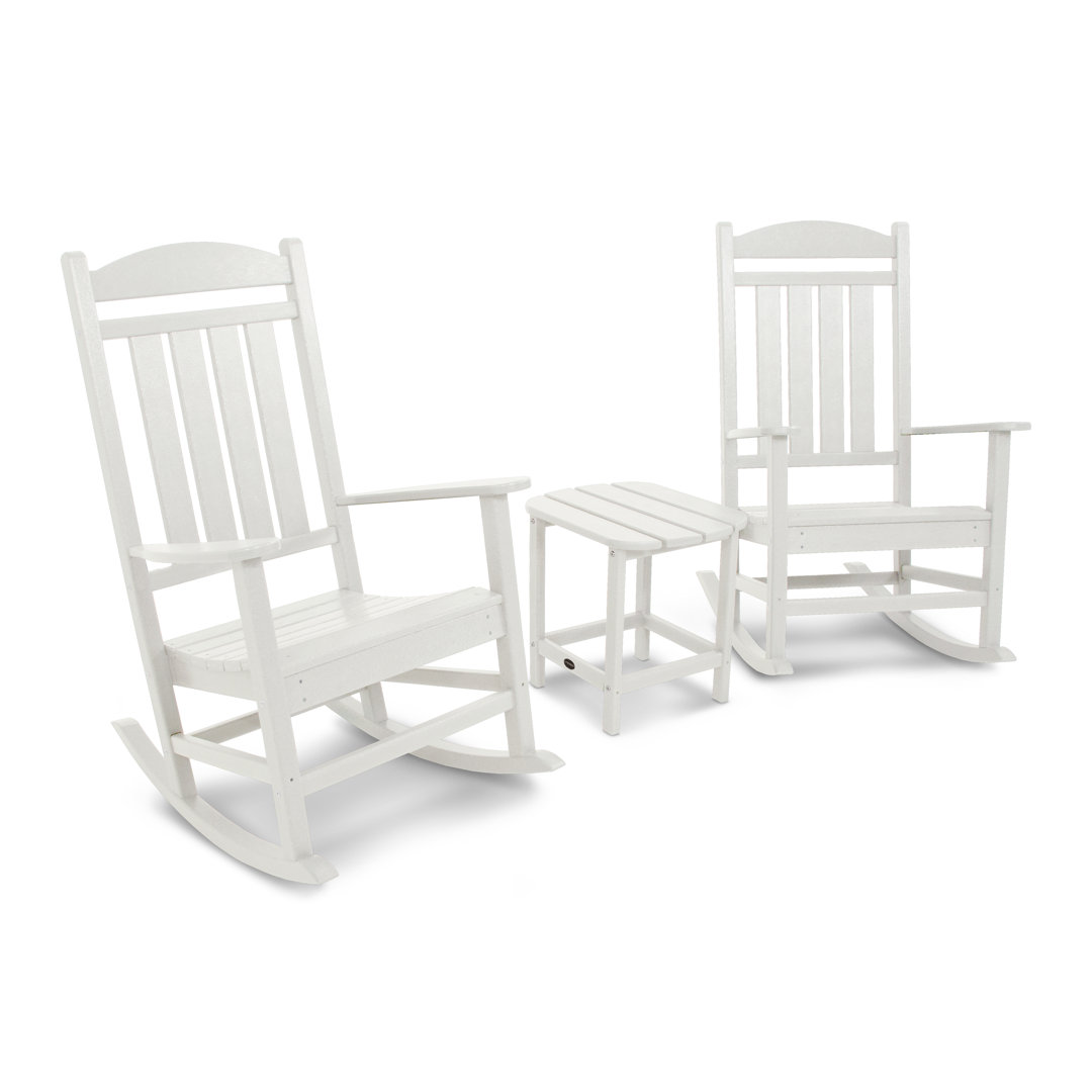 POLYWOOD Presidential Rocker 3-Piece Set POLYWOOD® Frame 