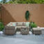 Vancouver 6 Seater Corner Sofa Set With Ice Bucket Coffee Table and rain Cover and footrest -1450035340-1450035343