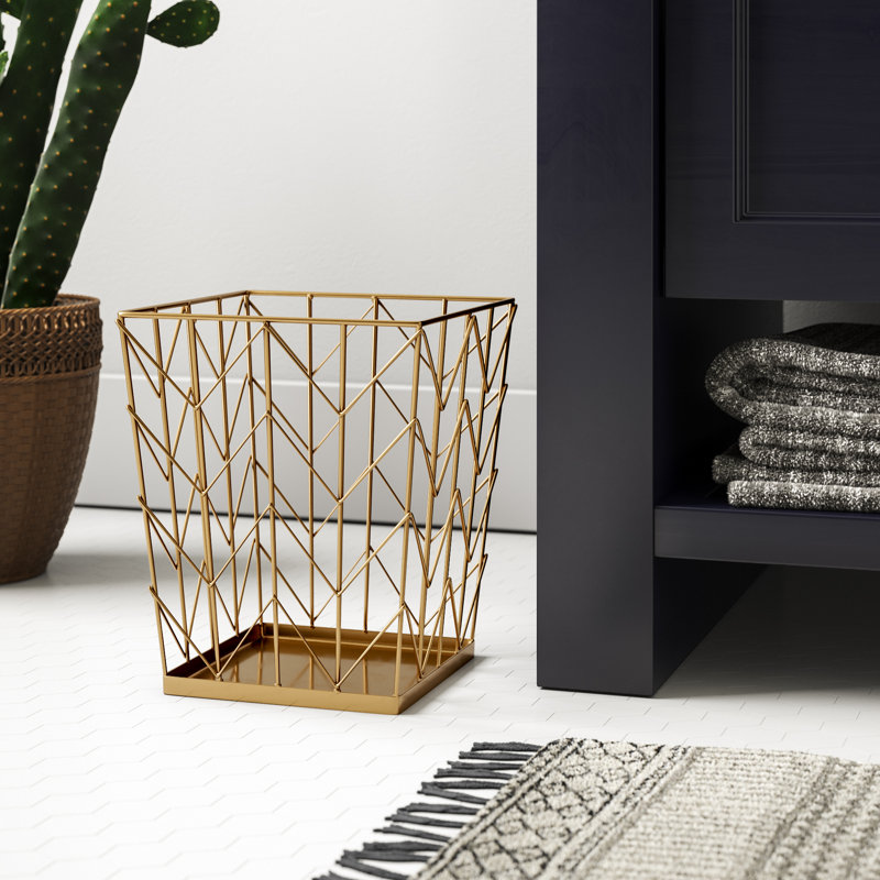 Kaila Steel Open Waste Basket