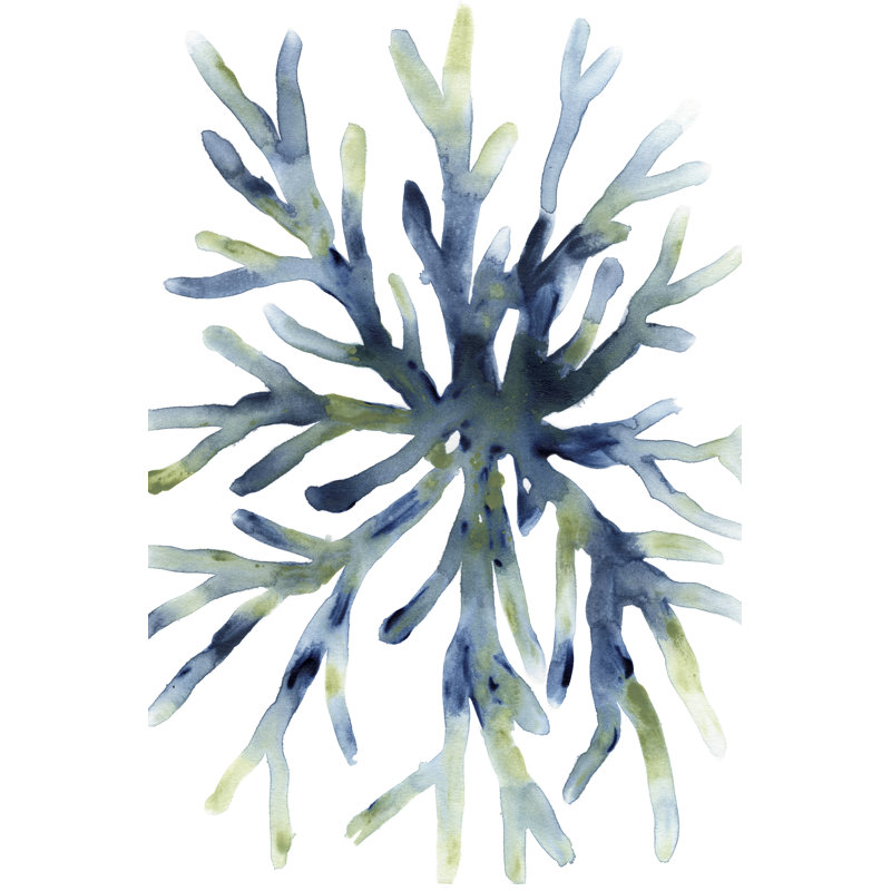 Liquid Coral II by June Erica Vess - Painting on Canvas, Wrapped Canvas, 91cm H x 61cm W