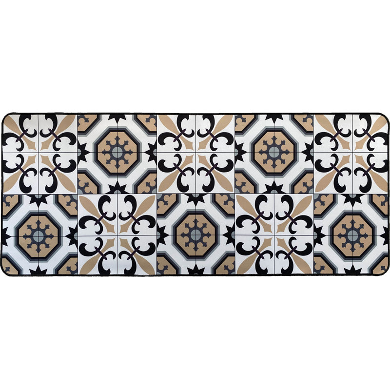 Tapis de cuisine Carmen, Blanc