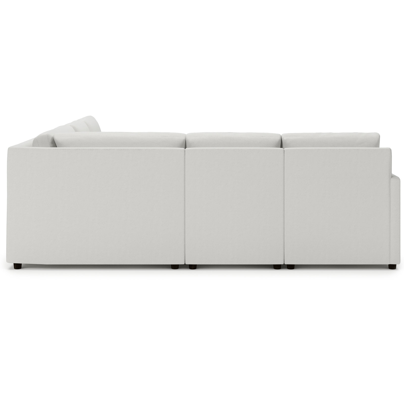 Damari Sectional, Macarena Beige Basketweave