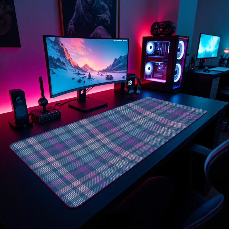 Polyester Desk Pad, 31.5x15.5