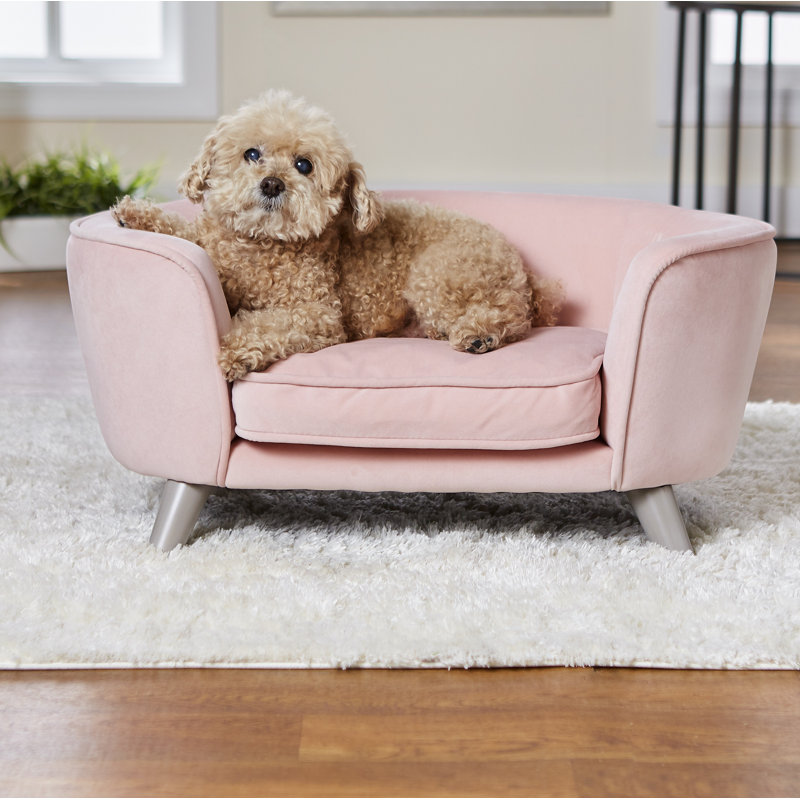 Polyester Pet Bed, Blush