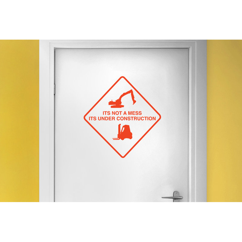 Wall Decal, Orange