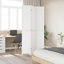 Oneybrook 110cm W 3 - Panel Solid Wood Folding Room Divider-2118371372