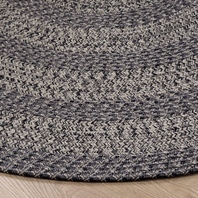 Braided 265 Hand Woven Performance Machine Washable No Pattern Rug