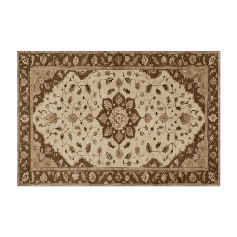 Tapis d'intérieur et d'extérieur Tabriz, Rectangle 5 pi x 7 pi