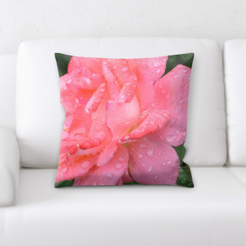 Coussin rose