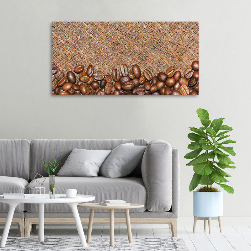 Coffee Beans - Wrapped Canvas Print