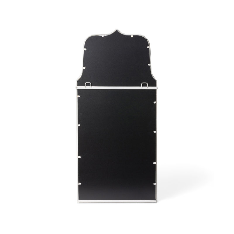 Country French Flat Metal Wall Mirror