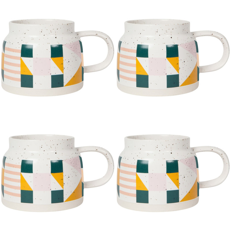 Ensemble de 4 tasses