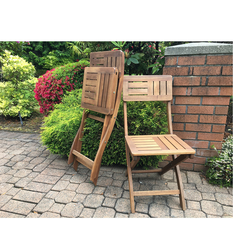 Chaise de patio pliante Alban