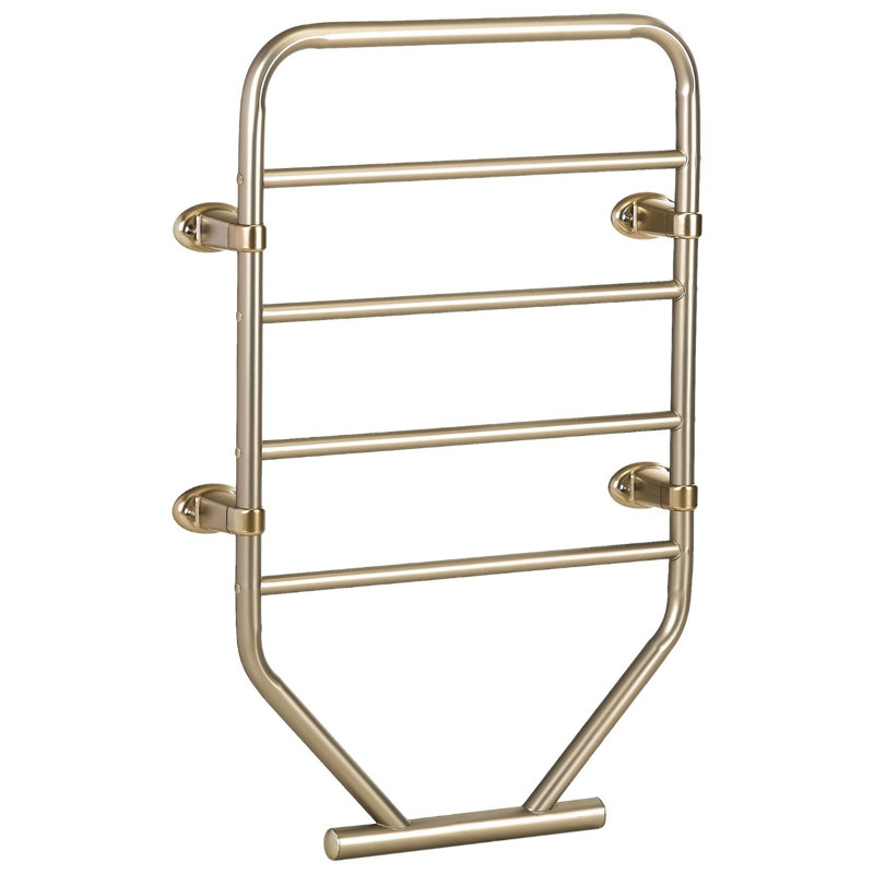 Chauffe-serviettes mural/sur pied Warmrails Traditional, Nickel