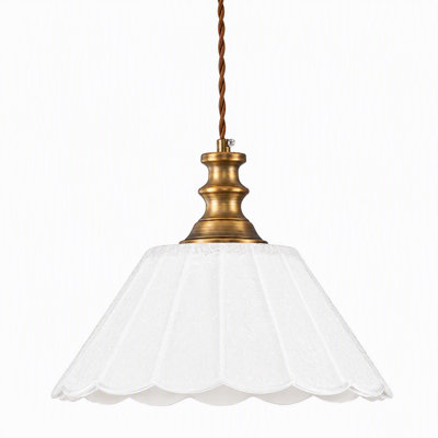 Macaron-coloured Glass Chandelier